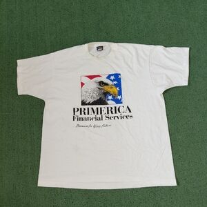 VINTAGE Primerica Financial Services Promo T Shirt Size XL